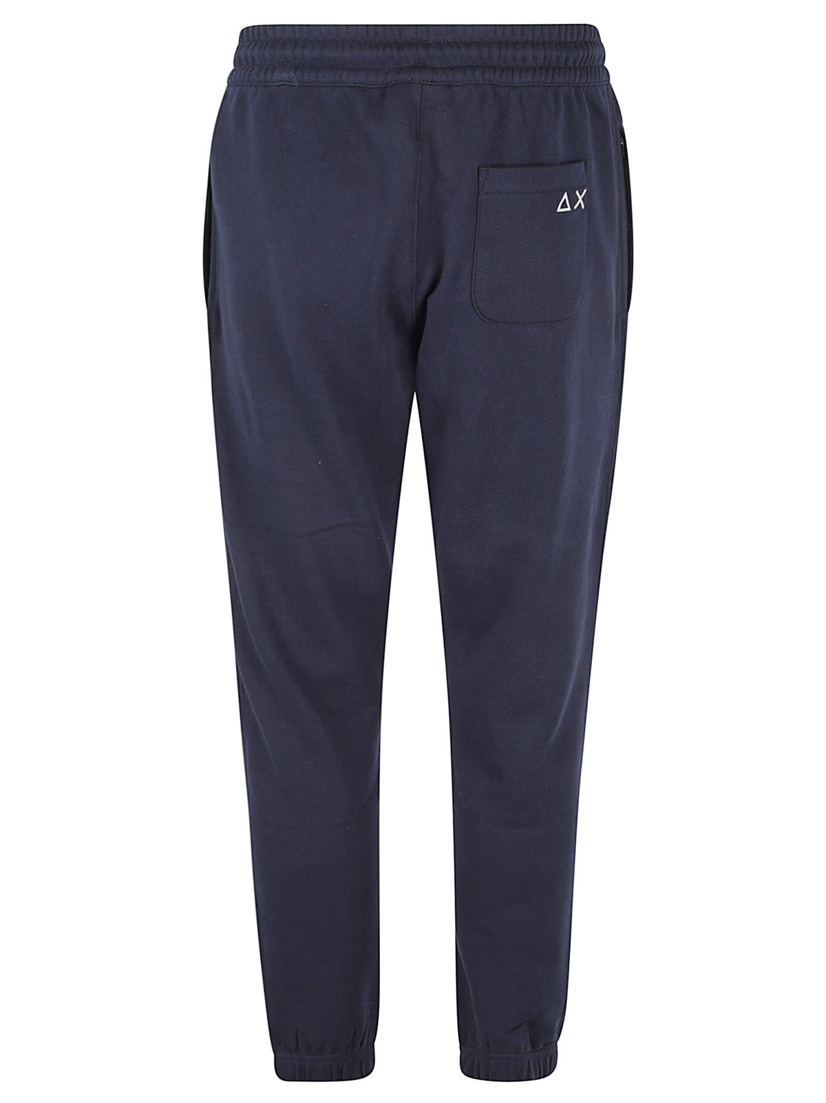 PANTALONI JOGGING UOMO BASIC - SUN68 <BR/> F46135 07 NAVY BLUE SUN68 