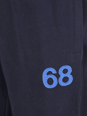PANTALONI JOGGING UOMO FLUO BASIC - SUN68 F46142 07 NAVY BLUE SUN68 