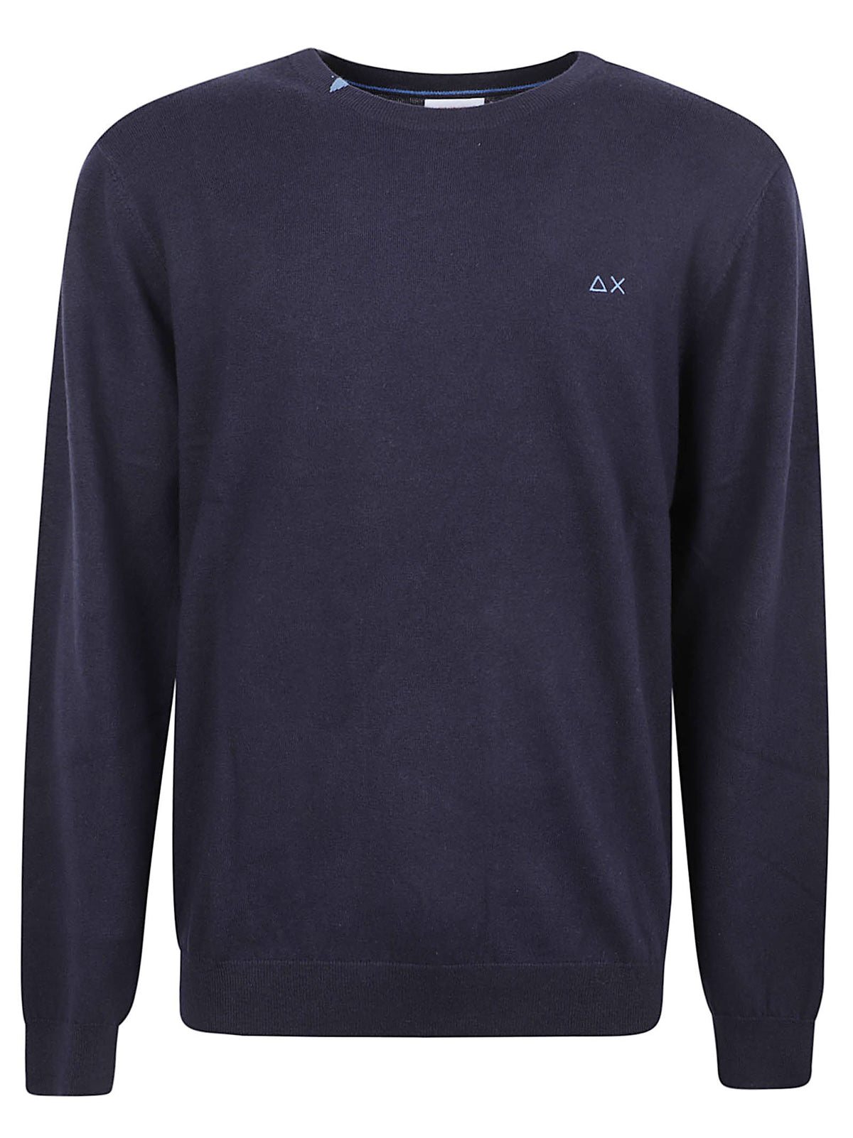MAGLIONE GIROCOLLO UOMO BASIC - SUN68 K46101 07 NAVY BLUE SUN68 