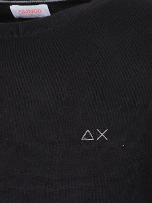 MAGLIONE GIROCOLLO UOMO BASIC - SUN68 K46101 11 Nero SUN68 