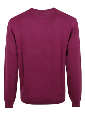 MAGLIONE GIROCOLLO UOMO BASIC - SUN68 K46101 72 Ciclamino SUN68 