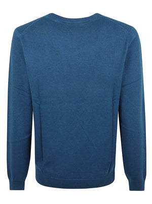MAGLIONE GIROCOLLO uomo BASIC - SUN68 K46101 78 Petrolio SUN68 