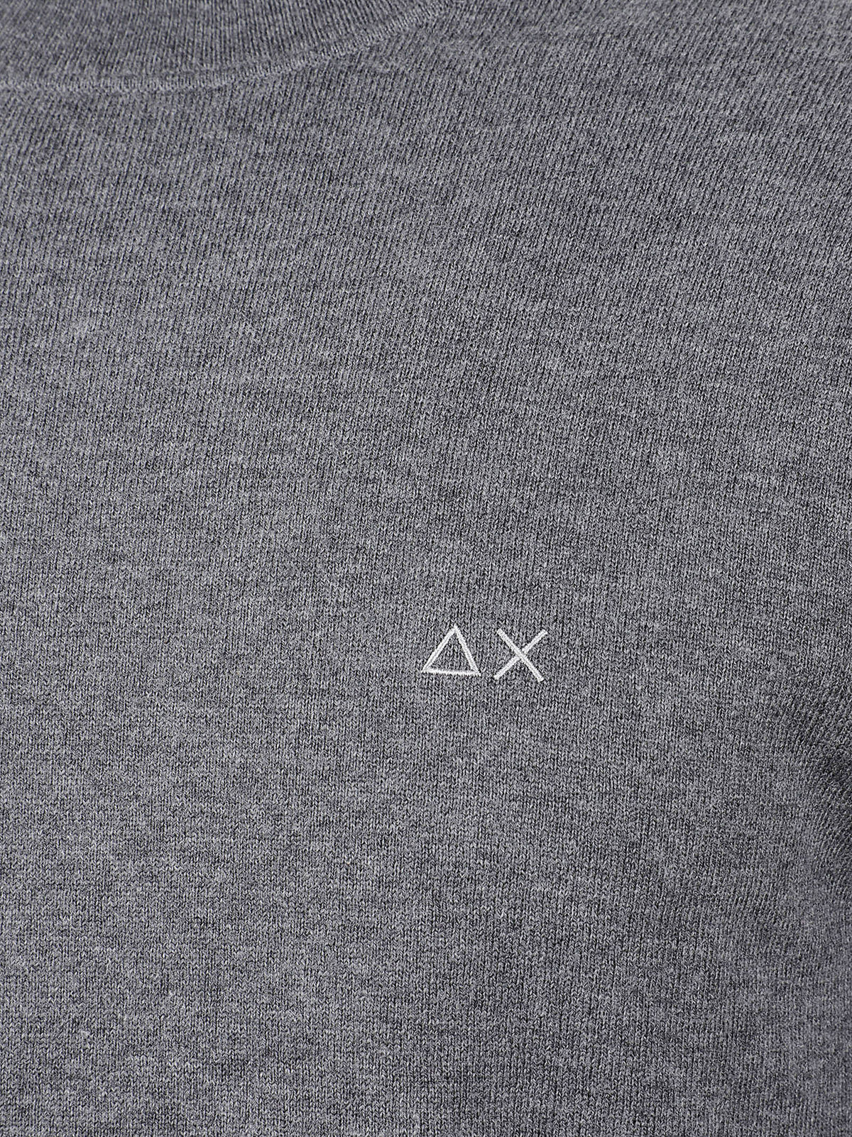 MAGLIONE UOMO A COLLO ALTO BASIC - SUN68 K46102 47 Grigio scuro SUN68 