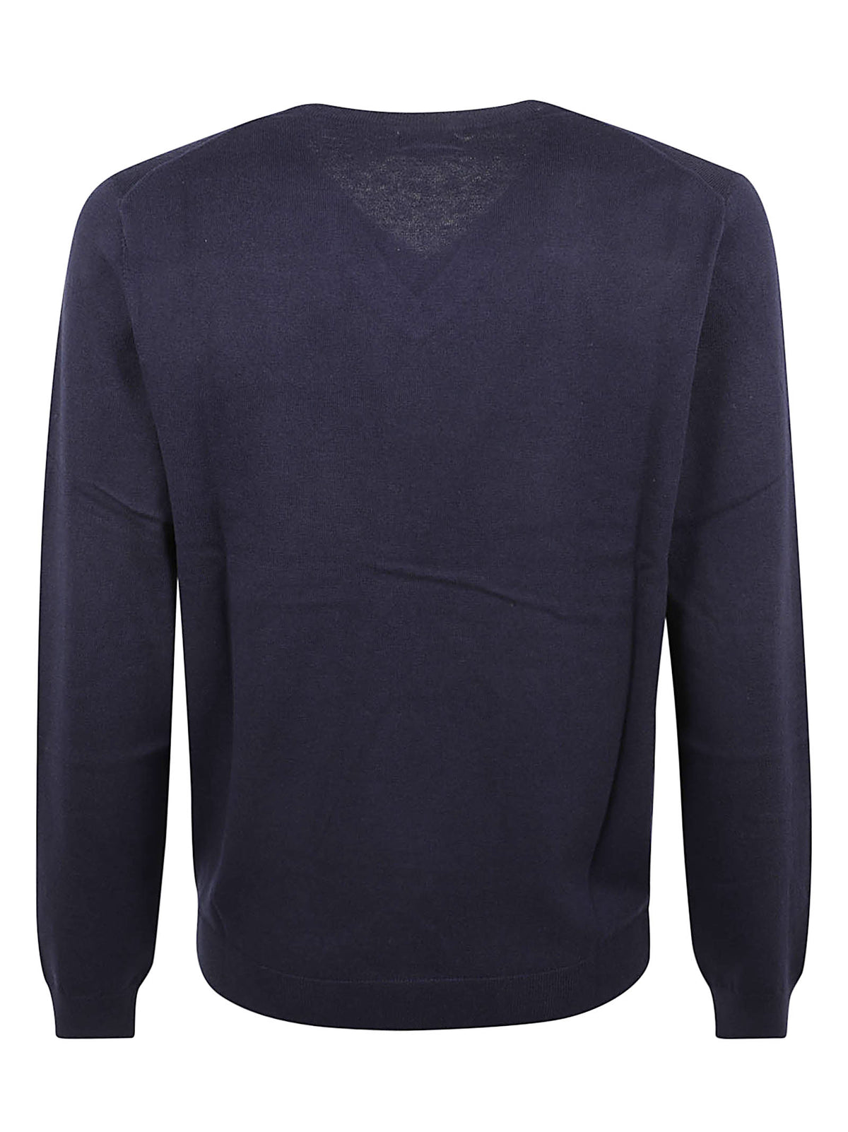 MAGLIONE UOMO A SCOLLO V BASIC - SUN68 K46104 07 NAVY BLUE SUN68 