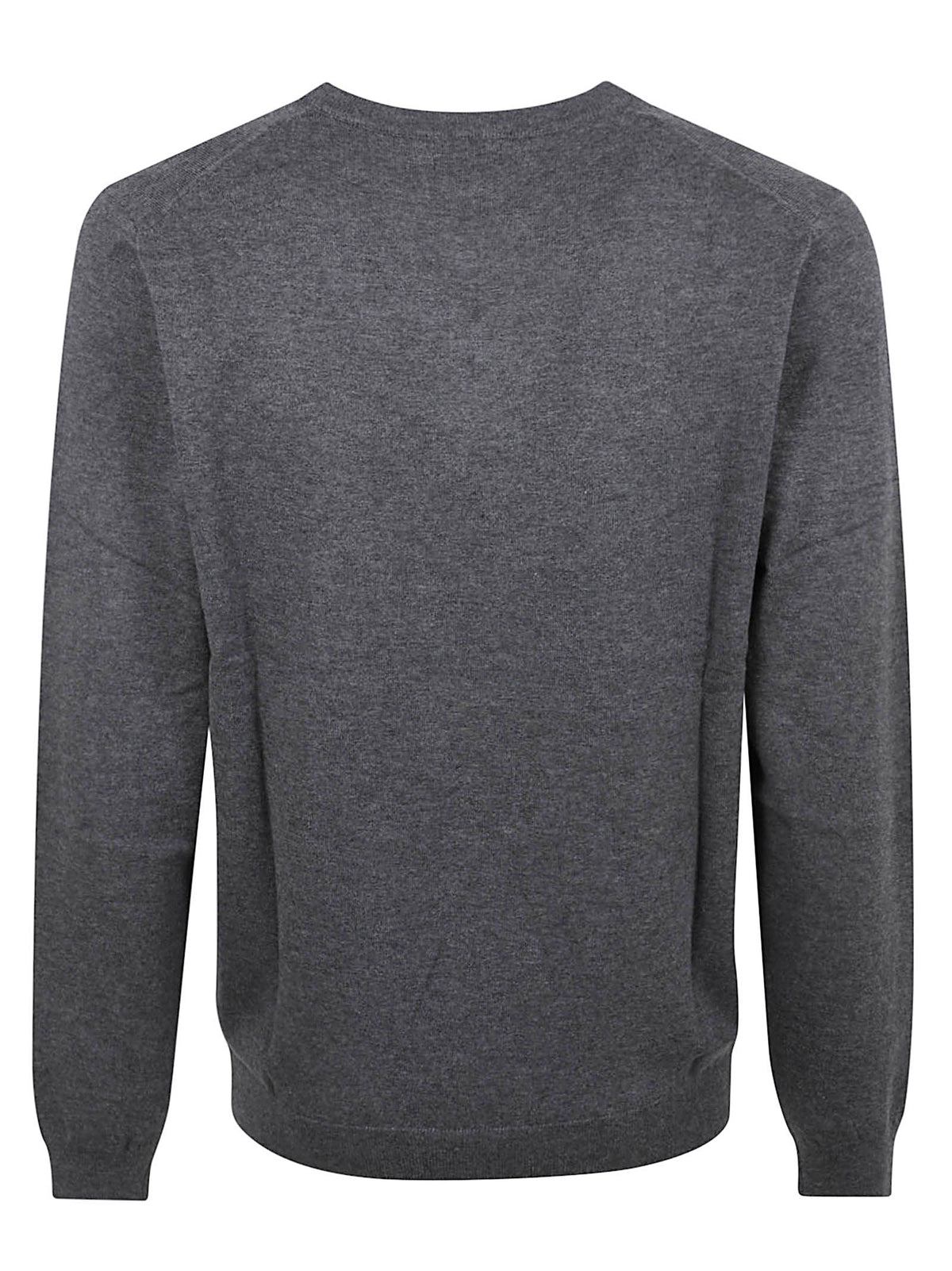 MAGLIONE UOMO SCOLLO A V BASIC - SUN68<BR/> K46104 47 Grigio scuro SUN68 