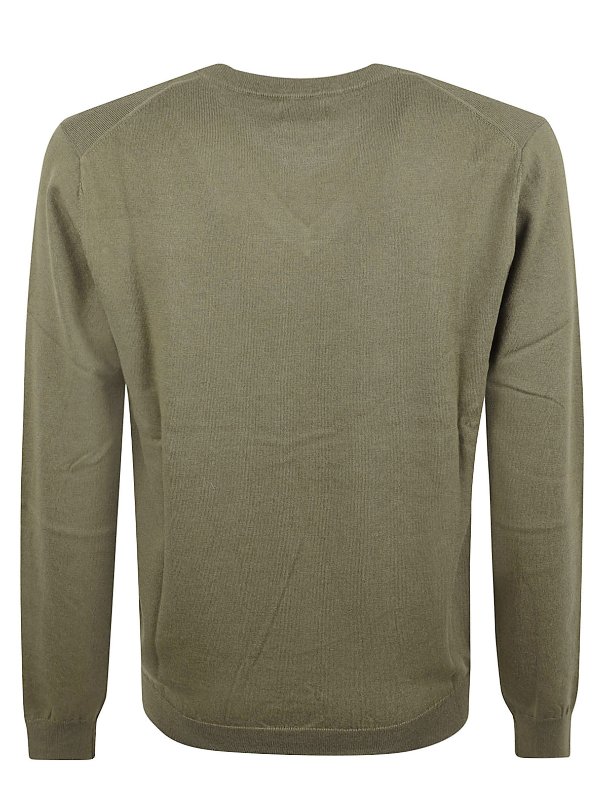 MAGLIOE UOMO SCOLLO A V BASIC - SUN68 K46104 74 MILITARE SCURO SUN68 