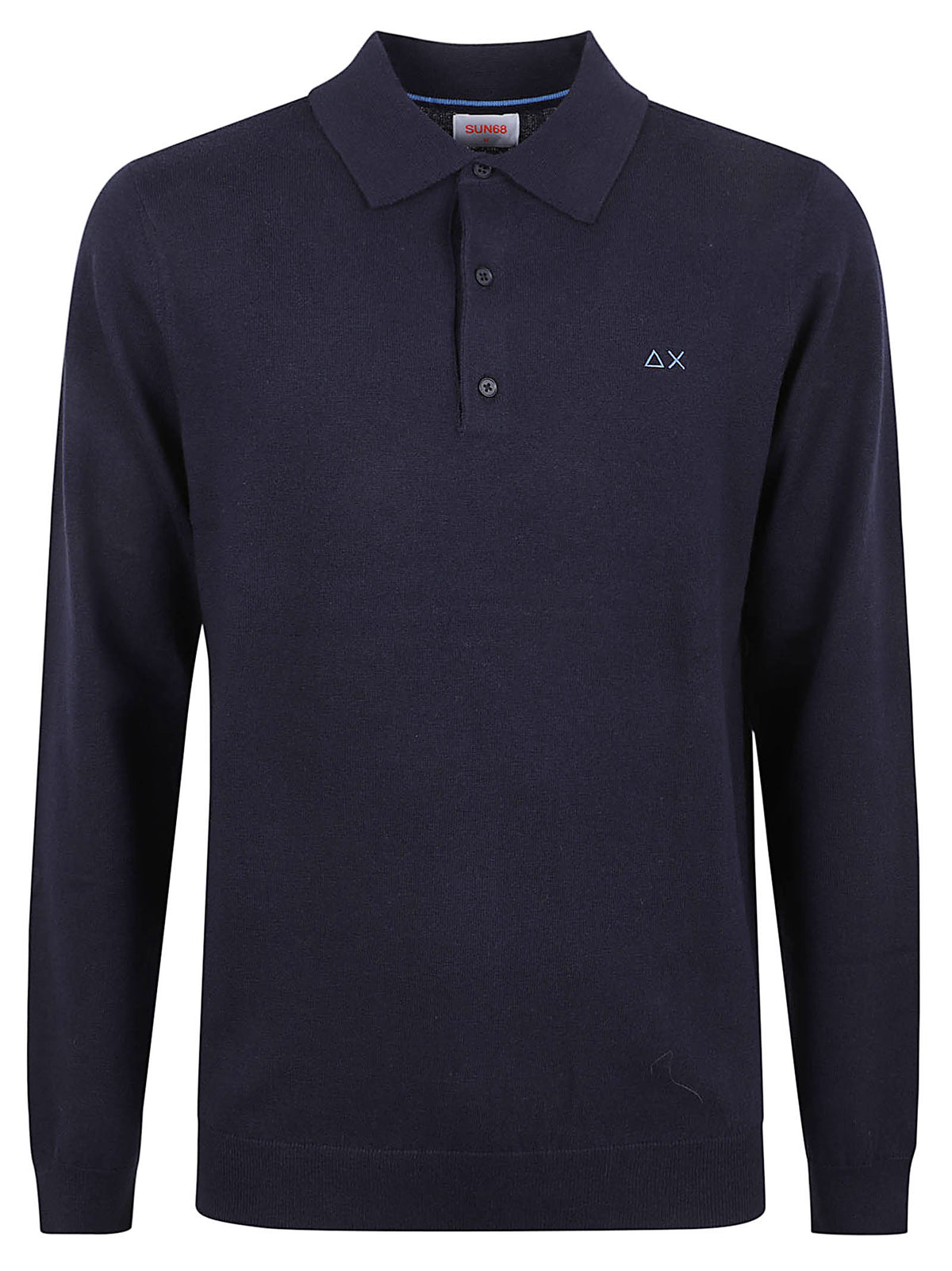 POLO UOMO IN MAGLIA BASIC - SUN68 K46105 07 NAVY BLUE SUN68 