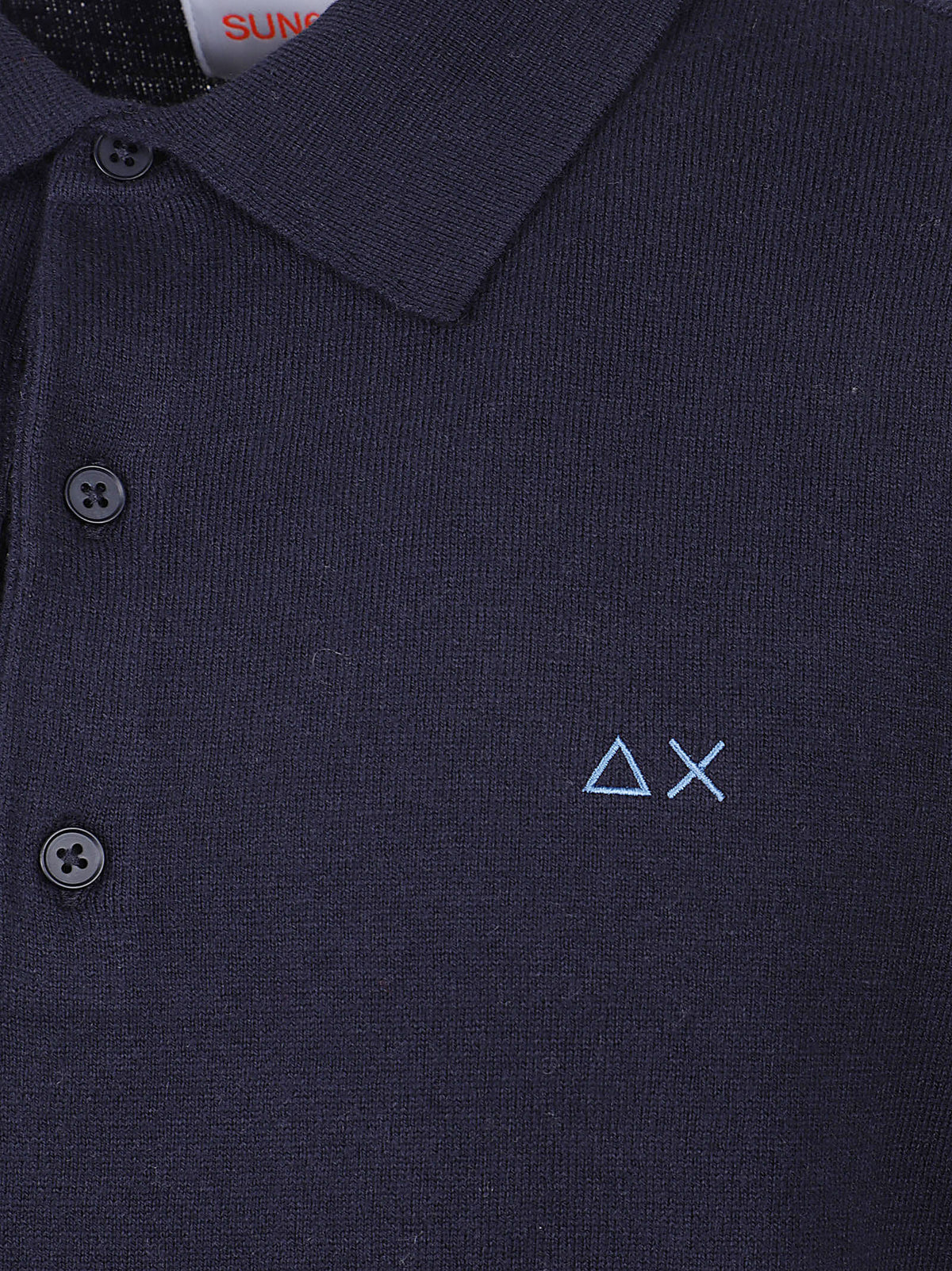 POLO UOMO IN MAGLIA BASIC - SUN68 K46105 07 NAVY BLUE SUN68 