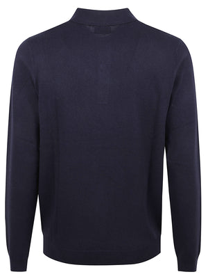 POLO UOMO IN MAGLIA BASIC - SUN68 K46105 07 NAVY BLUE SUN68 