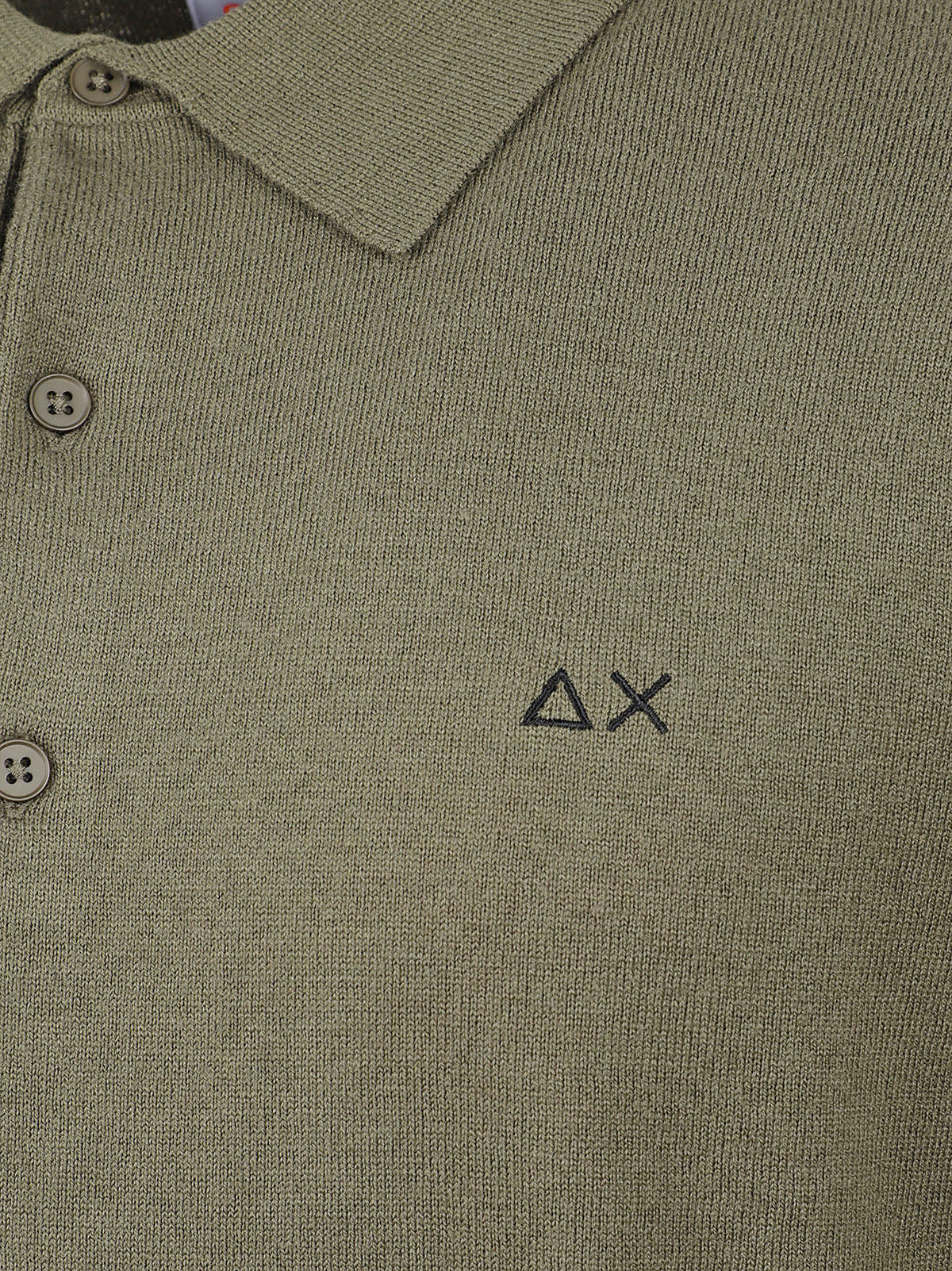POLO UOMO IN MAGLIA BASIC - SUN68 K46105 74 MILITARE SCURO SUN68 