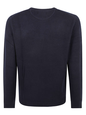 MAGLIONE GIROCOLLO UOMO WARM WOOL - SUN68 K46112 07 NAVY BLUE SUN68 