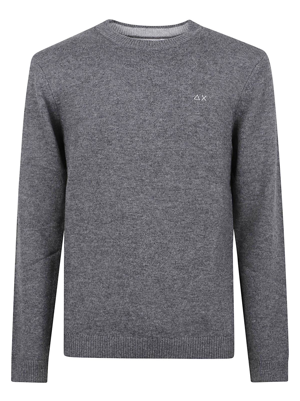 MAGLIONE GIROCOLLO WARM WOOL - SUN68<BR/> K46112 47 Grigio scuro SUN68 