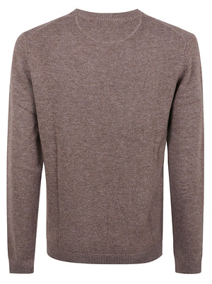 MAGLIONE GIROCOLLO WARM WOOL - SUN68 K46112 66 Tortora SUN68 