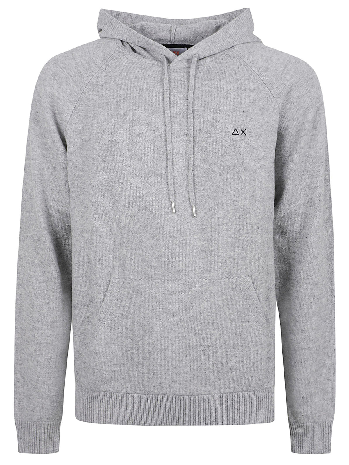 MAGLIA CON CAPPUCCIO UOMOWARM WOOL - SUN68 K46115 06 Grigio chiaro SUN68 