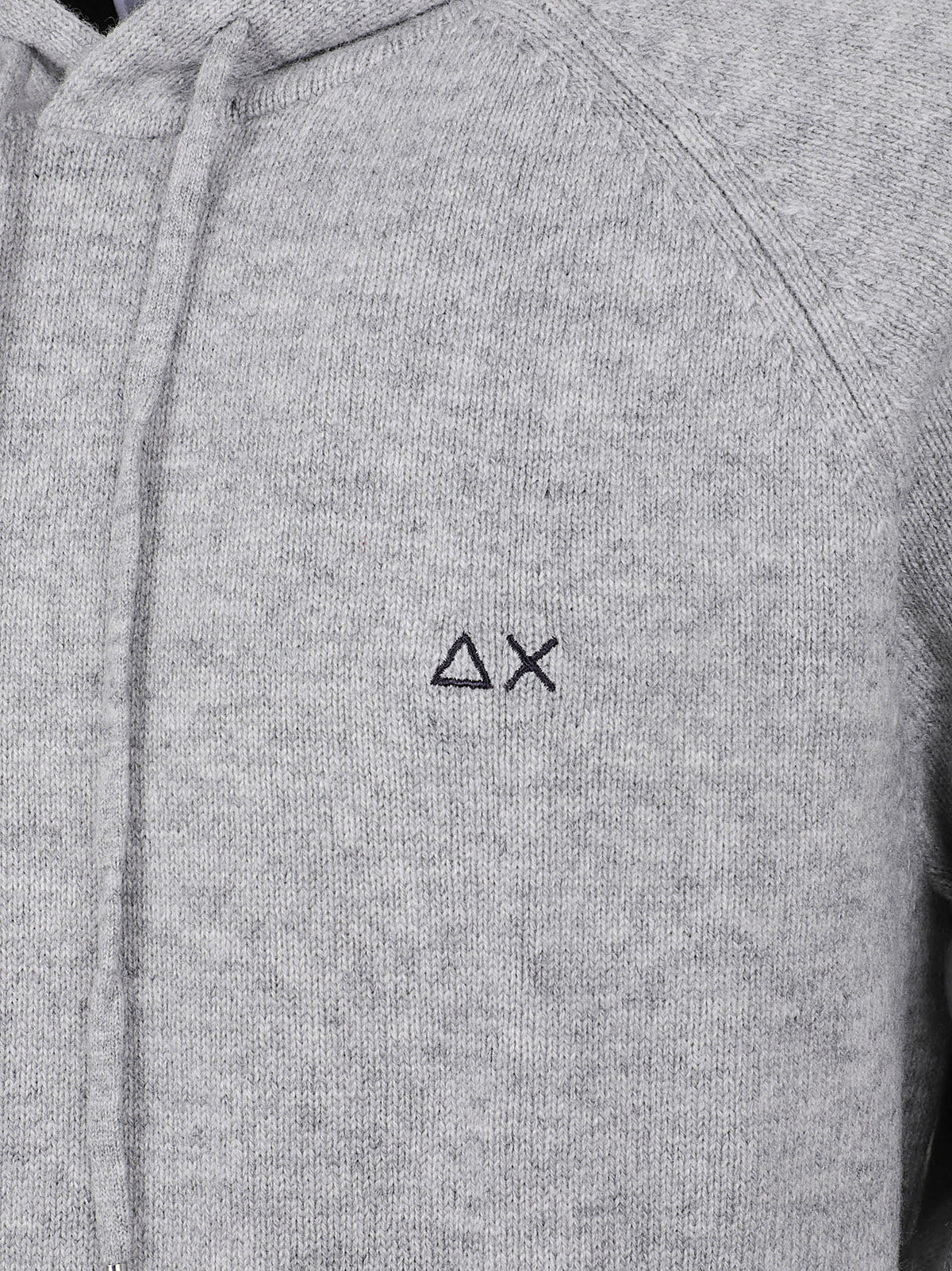 MAGLIA CON CAPPUCCIO UOMOWARM WOOL - SUN68 K46115 06 Grigio chiaro SUN68 