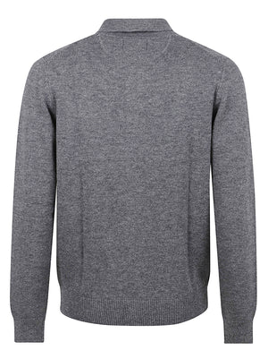 CARDIGAN UOMO FIELD POCKET WARM - SUN68 <BR/> K46116 47 Grigio scuro SUN68 