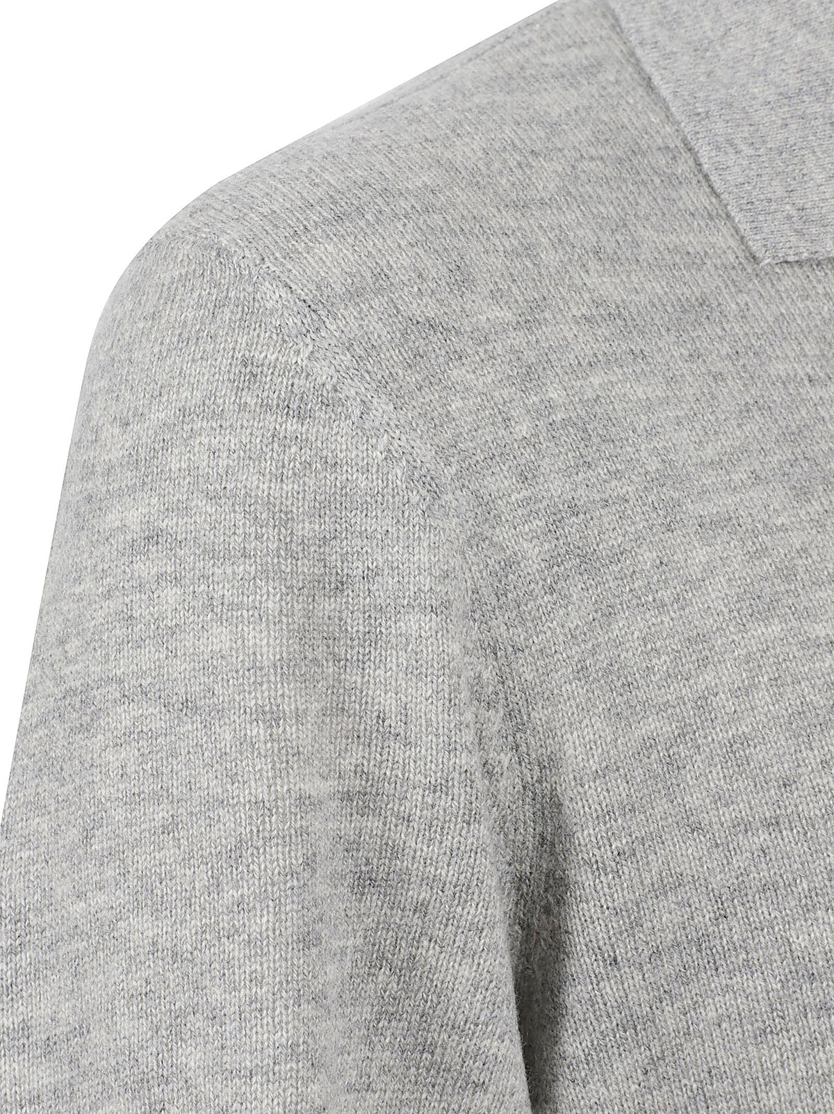 POLO UOMO RIB DETAIL - SUN68<BR/> K46120 06 Grigio chiaro SUN68 