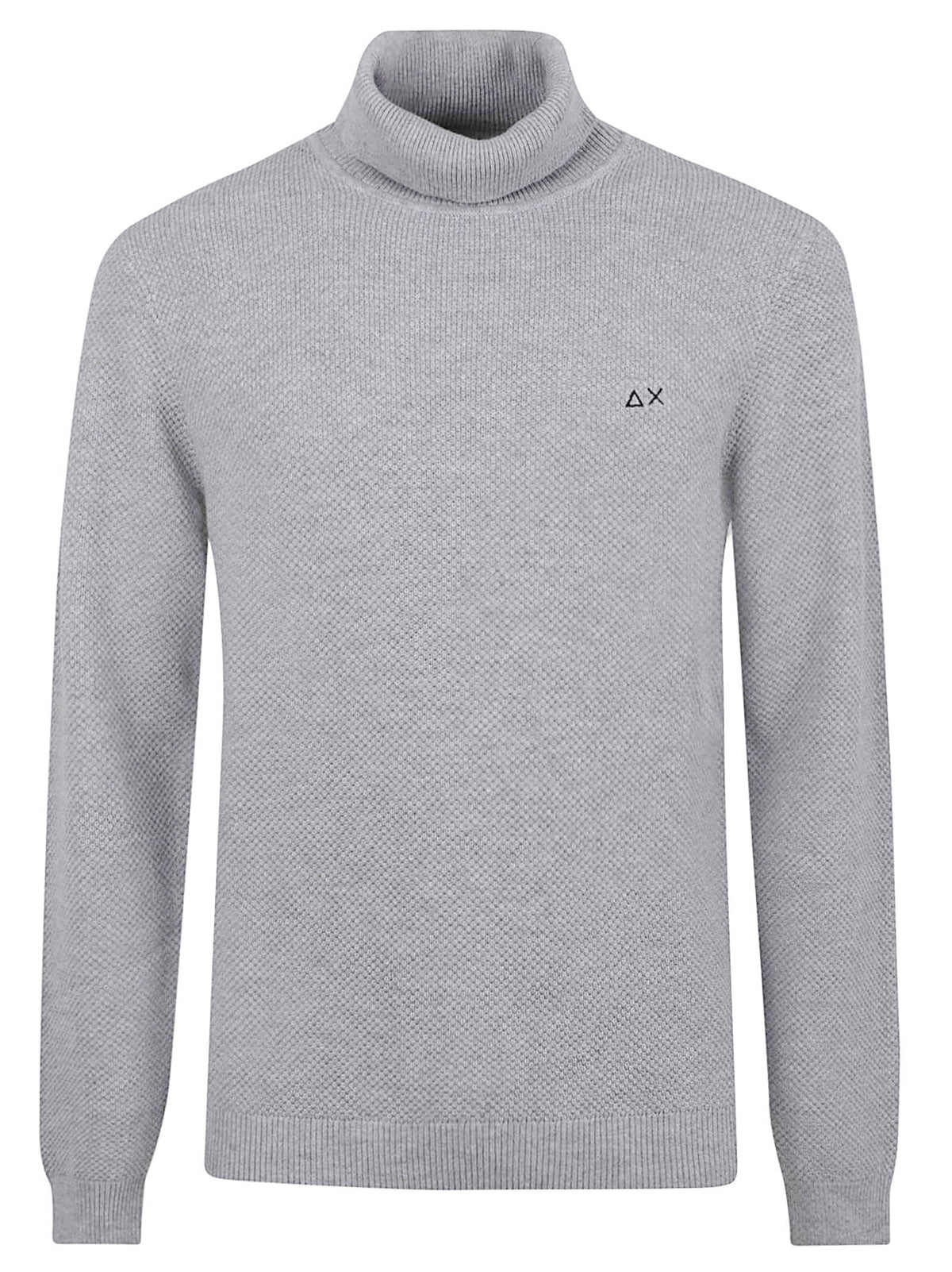 MAGLIONE UOMO A COLLO ALTO  RICE KNITWAY - SUN68 K46135 06 Grigio chiaro SUN68 