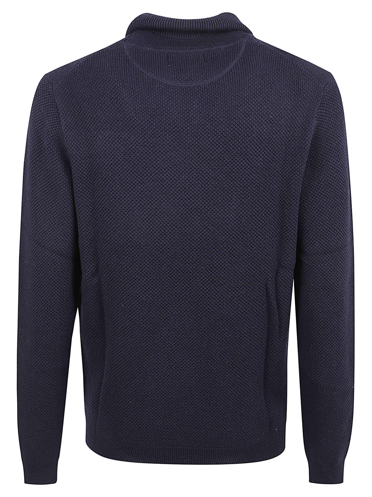 MAGLIONE UOMO A COLLO ALTO RICE KNITWAY - SUN68 K46135 07 NAVY BLUE SUN68 