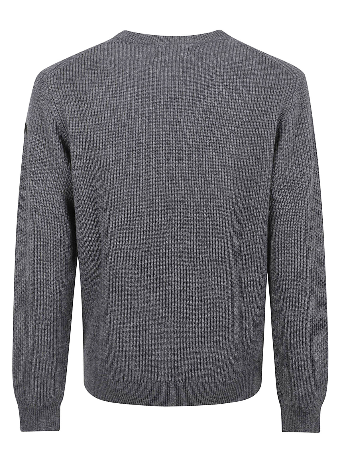 MAGLIONE GIROCOLLO UOMO ENGLISH RIB - SUN68 K46142 47 Grigio scuro SUN68 
