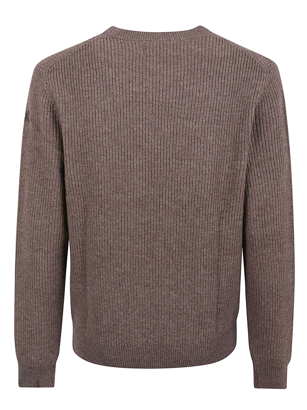 MAGLIONE GIROCOLLO UOMO ENGLISH RIB - SUN68 K46142 66 Tortora SUN68 