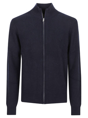 CARDIGAN UOMO ENGLISH RIB - SUN68 K46143 07 NAVY BLUE SUN68 