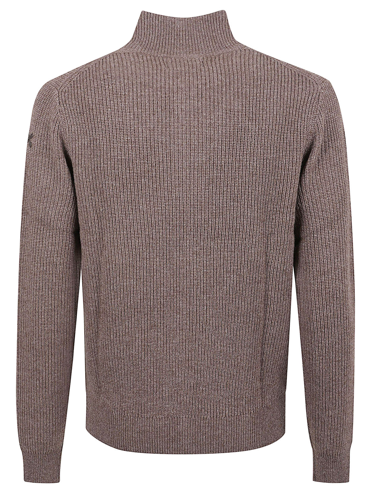 CARDIGAN UOMO TRACKZIP ENGLISH RIB - SUN68 K46143 66 Tortora SUN68 