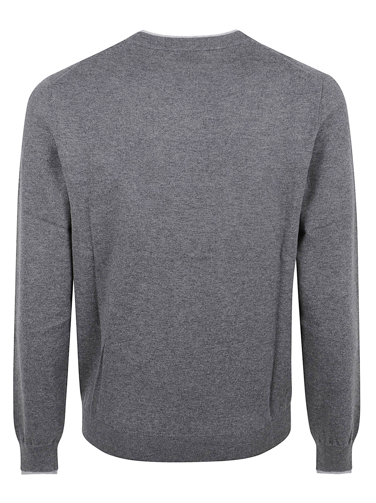 MAGLIONE GIROCOLLO UOMO DOUBLE RIB - SUN68 K46159 47 Grigio scuro SUN68 