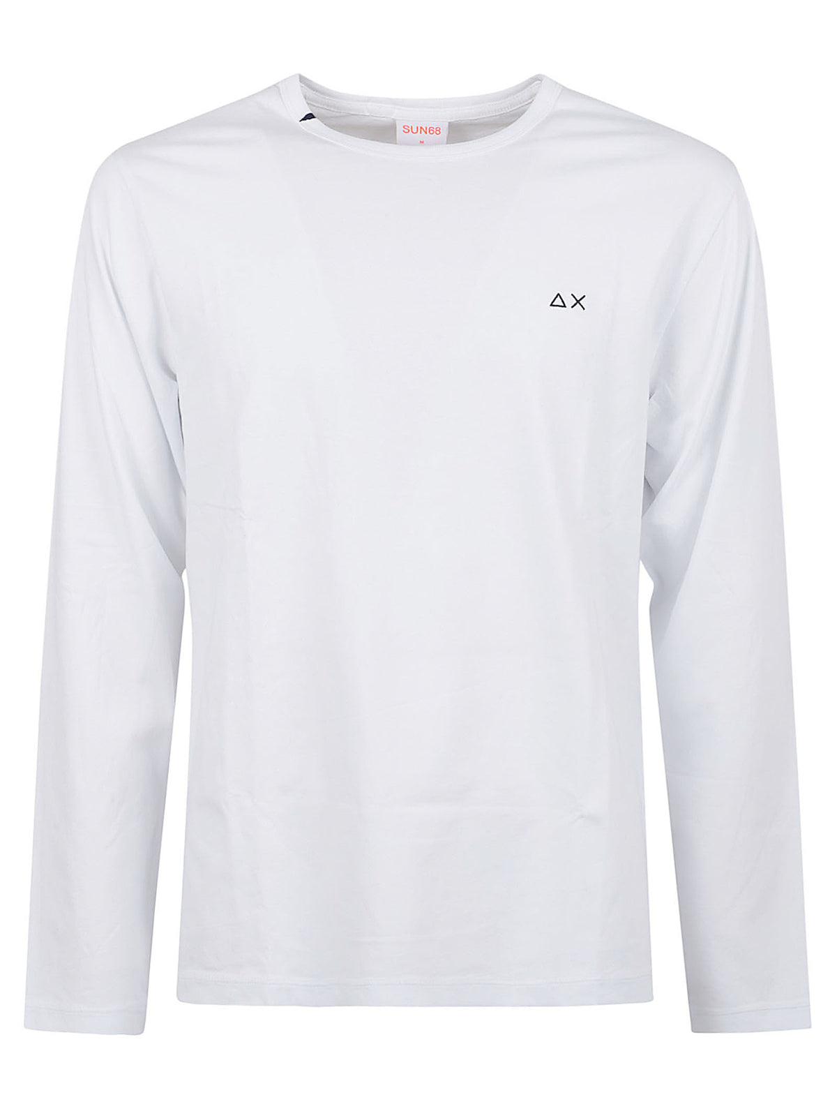 MAGLIA UOMO GIROCOLLO MANICA LUNGA - SUN68 T46105 01 Bianco SUN68 