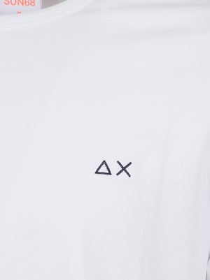 MAGLIA UOMO GIROCOLLO MANICA LUNGA - SUN68 T46105 01 Bianco SUN68 