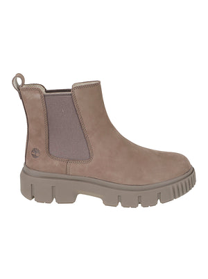 STIVALETTO GREYFIELD MID CHELSEA - TIMBERLAND TB0A2FK2 EM51 MEDIUM BROWN NUBUCK TIMBERLAND 