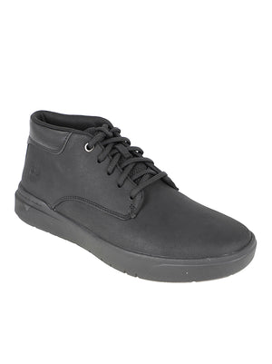 SCARPA UOMO SENECA BAY MID - TIMBERLAND TB0A5S5M 0151 JET BLACK TIMBERLAND 