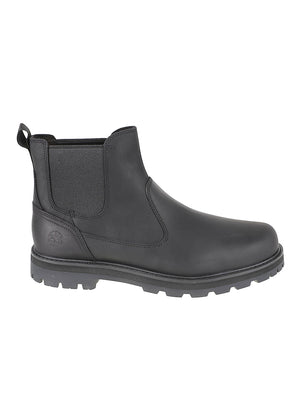 STIVALETTO UOMO BRITTON ROAD CHELSEA - TIMBERLAND TB0A6A4W W021 BLACK FULL GRAIN TIMBERLAND 
