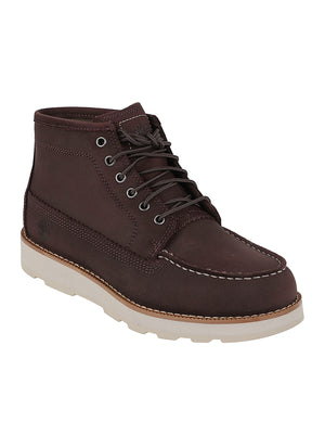 STIVALETTO UOMO BRITTON MILLS MID - TIMBERLAND<BR/> TB0A6CEP EIV1 DARK BROWN SUEDE TIMBERLAND 