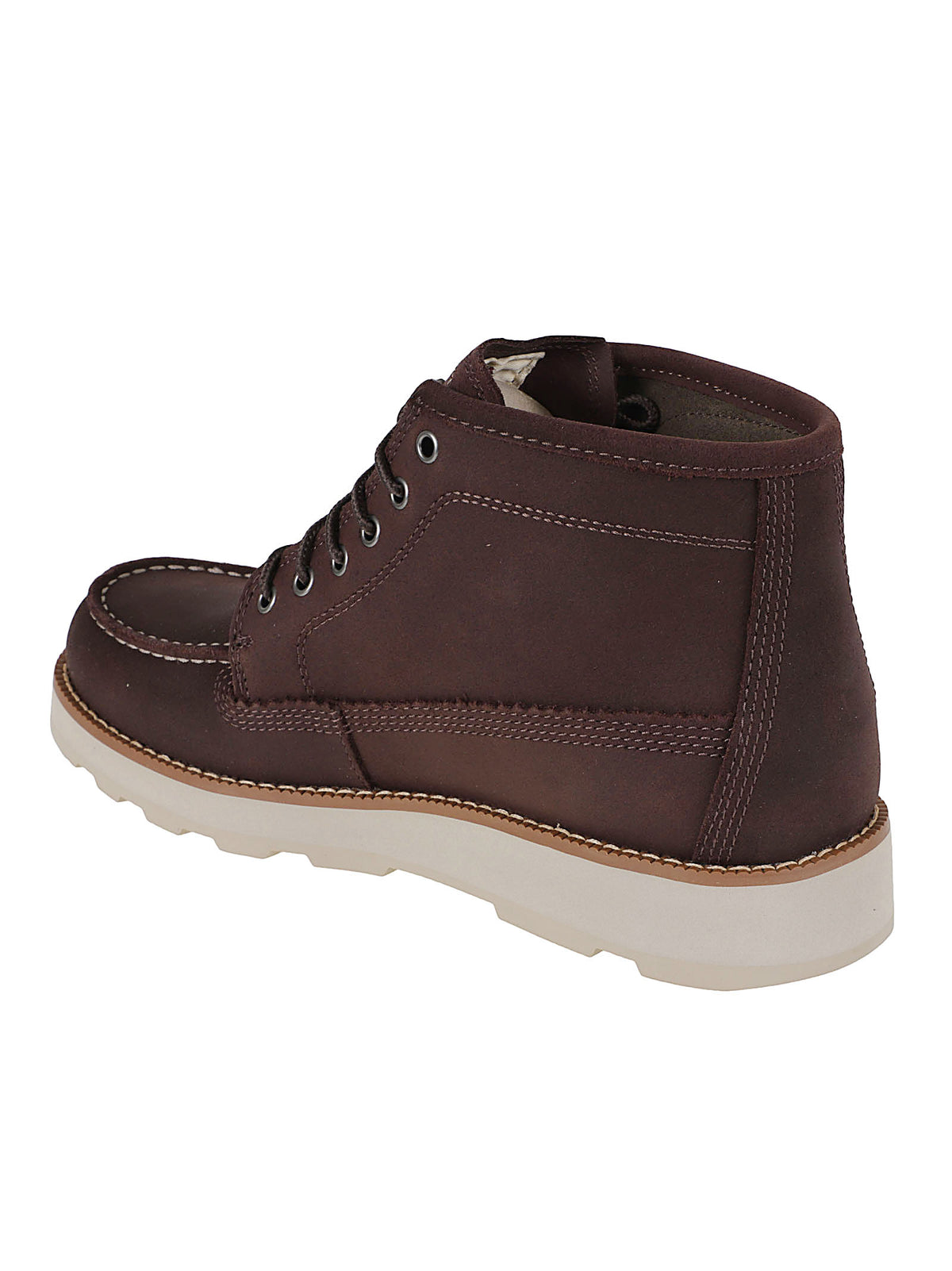 STIVALETTO UOMO BRITTON MILLS MID - TIMBERLAND<BR/> TB0A6CEP EIV1 DARK BROWN SUEDE TIMBERLAND 