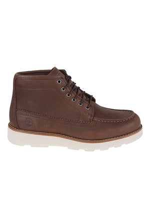 SCARPA UOMO BRITTON MILLS MID - TIMBERLAND<BR/> TB0A6CEP W011 DARK BROWN FULL GRAIN TIMBERLAND 