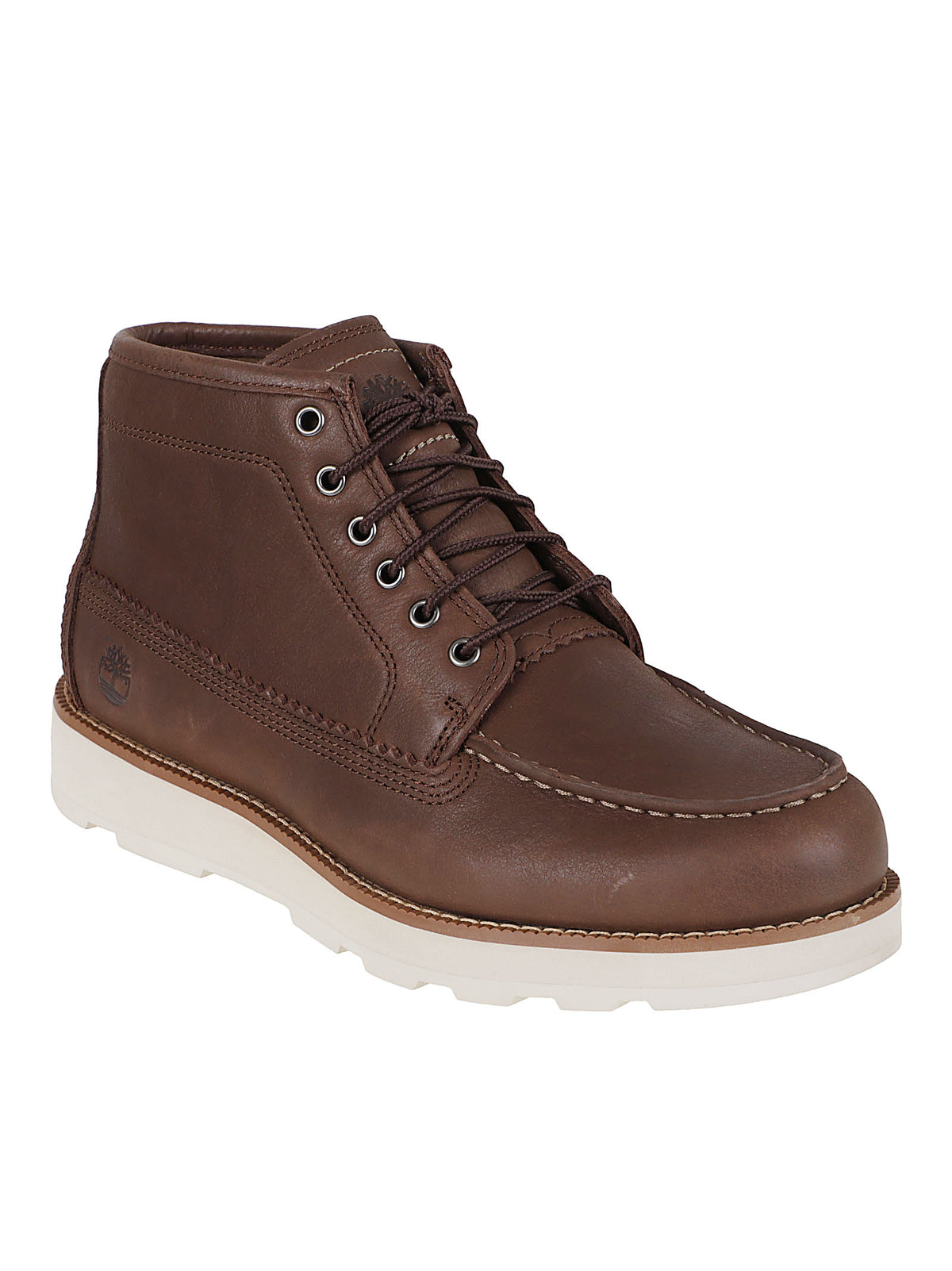 SCARPA UOMO BRITTON MILLS MID - TIMBERLAND<BR/> TB0A6CEP W011 DARK BROWN FULL GRAIN TIMBERLAND 