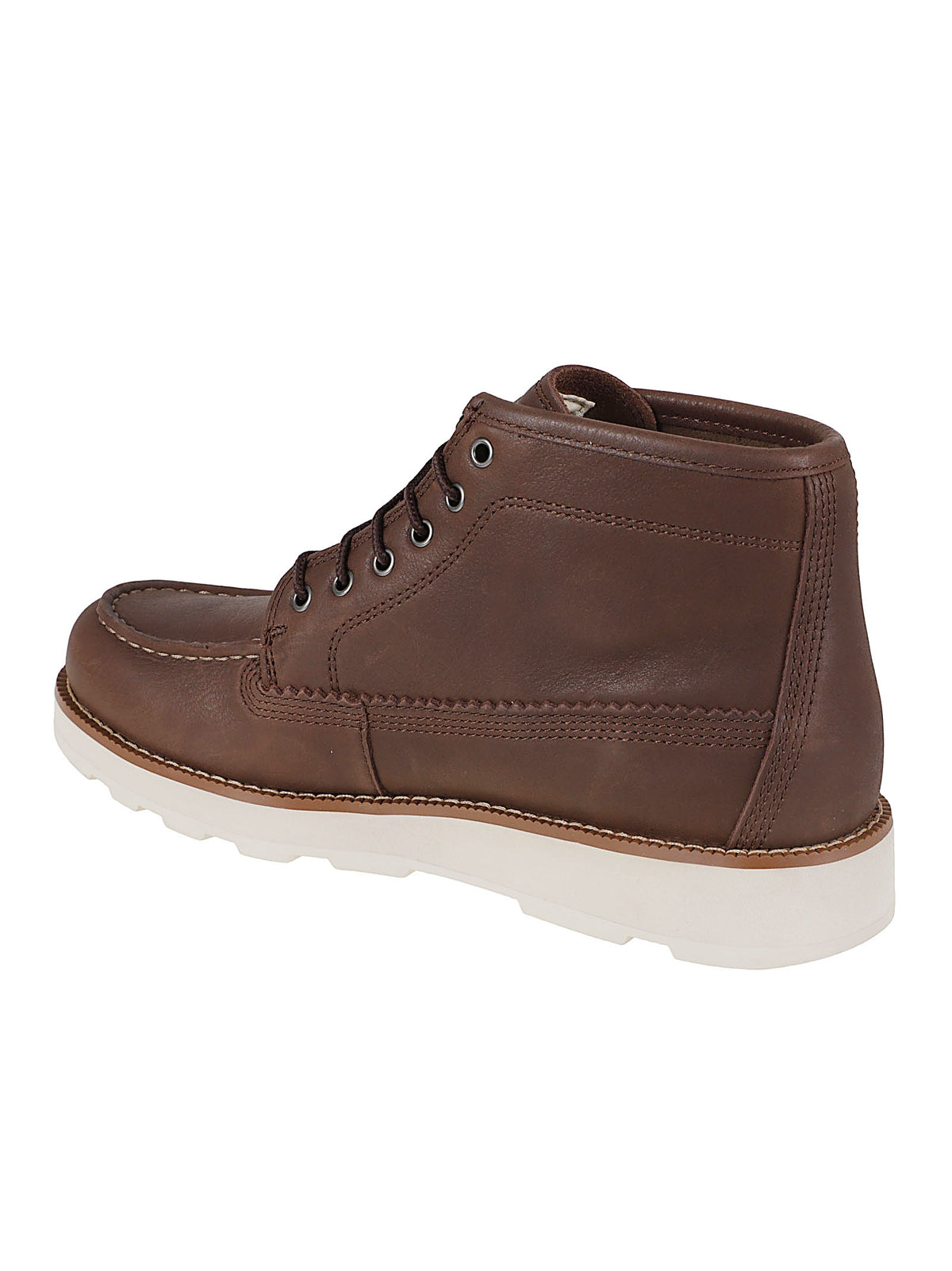 SCARPA UOMO BRITTON MILLS MID - TIMBERLAND<BR/> TB0A6CEP W011 DARK BROWN FULL GRAIN TIMBERLAND 