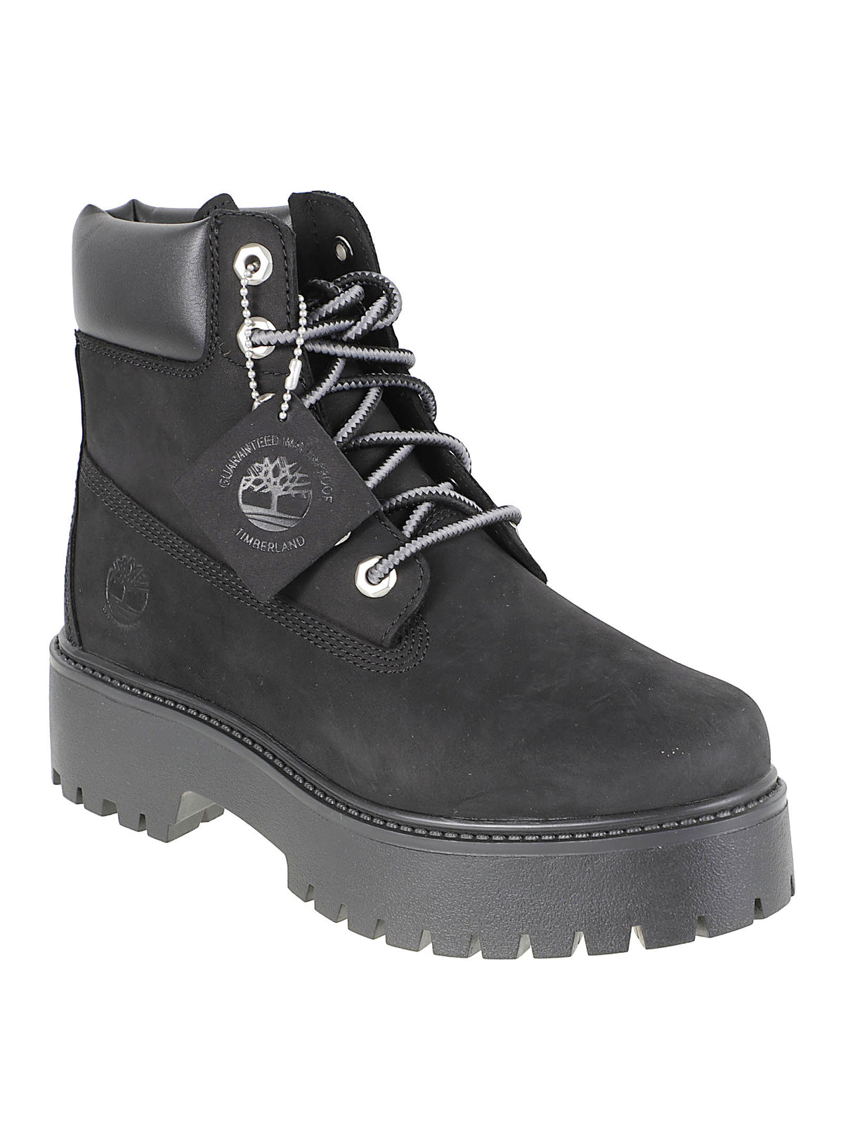 STIVALETTO DONNA STONE STREET 6 INCH - TIMBERLAND <BR/> TB1A5RH5 0151 JET BLACK TIMBERLAND 