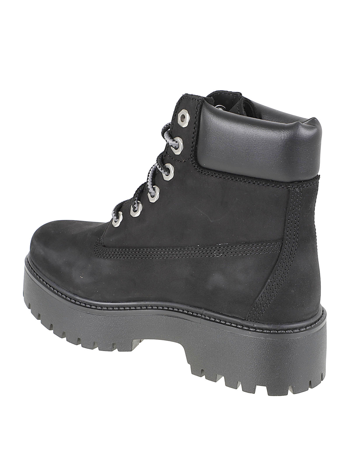 STIVALETTO DONNA STONE STREET 6 INCH - TIMBERLAND <BR/> TB1A5RH5 0151 JET BLACK TIMBERLAND 