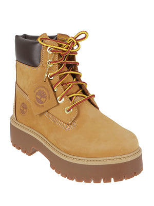 STIVALETTO DONNA STONE STREET 6 INCH LACE UP - TIMBERLAND TB1A5RJD 2311 WHEAT TIMBERLAND 