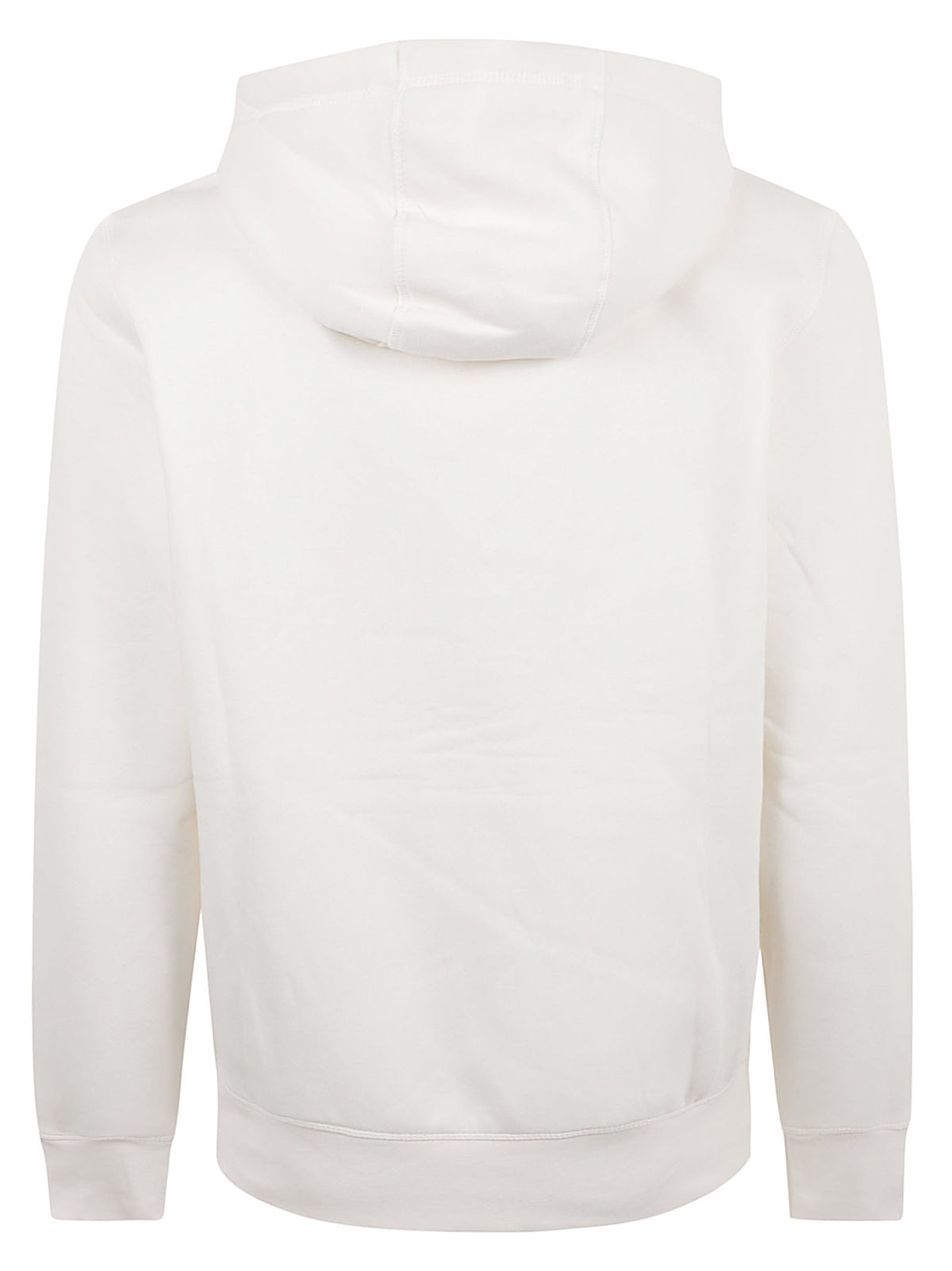 FELPA UOMO CON CAPPUCCIO TOMMY LOGO HOODY - TOMMY HILFIGER <BR/> MW0MW11599 Z00 IVORY PETAL TOMMY 1 LINEA 