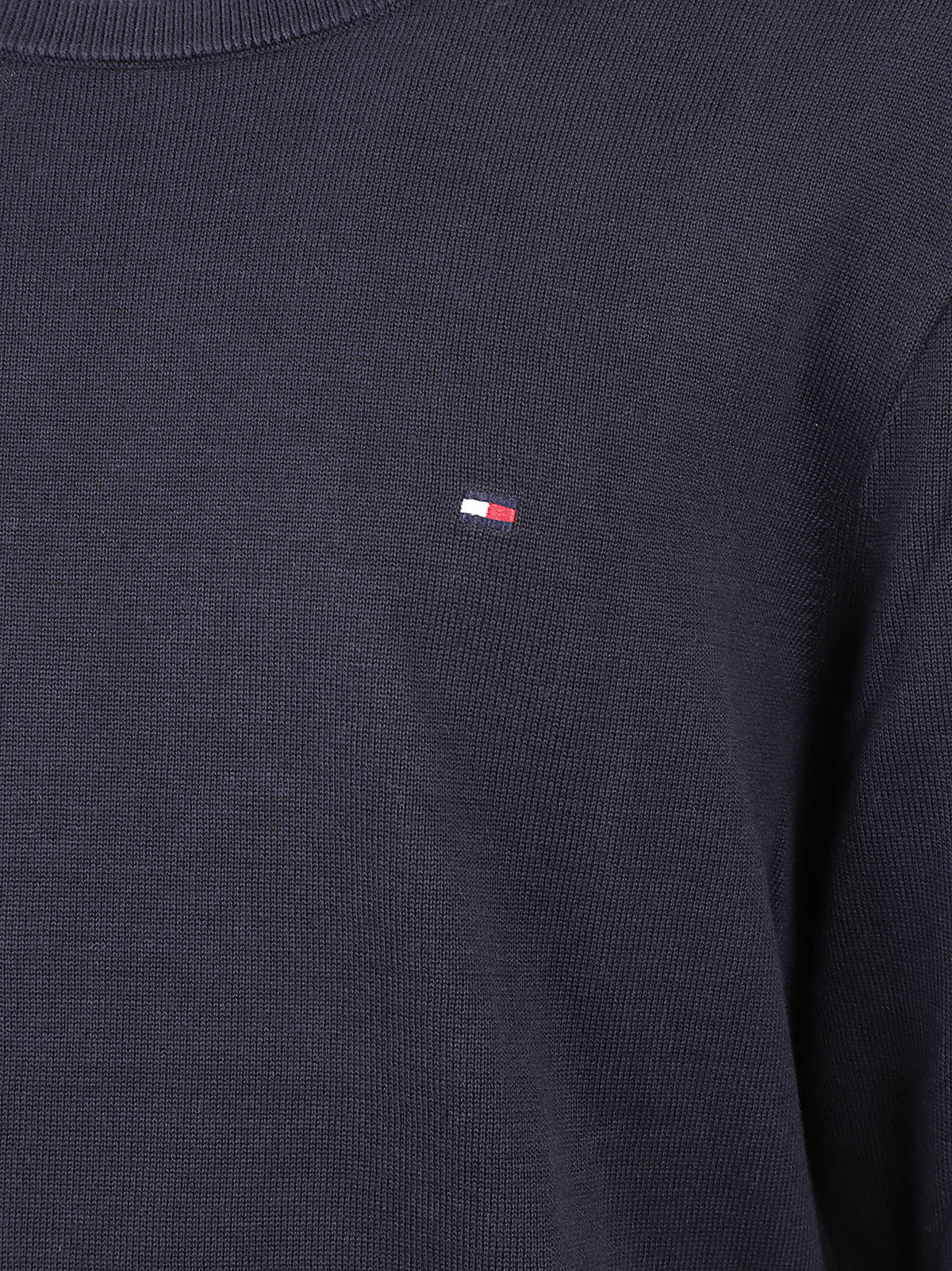 MAGLIONE UOMO GIROCOLLO CORE ESSENTIAL COTTON CREW - TOMMY HILFIGER<BR/> MW0MW14748 DW5  TOMMY 1 LINEA 