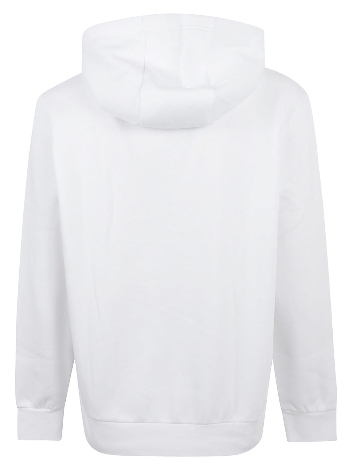 FELPA UOMO CON CAPPUCCIO STACK REG FLEECE HOODIE - TOMMY HILFIGER MW0MW44937 YBR White TOMMY 1 LINEA 
