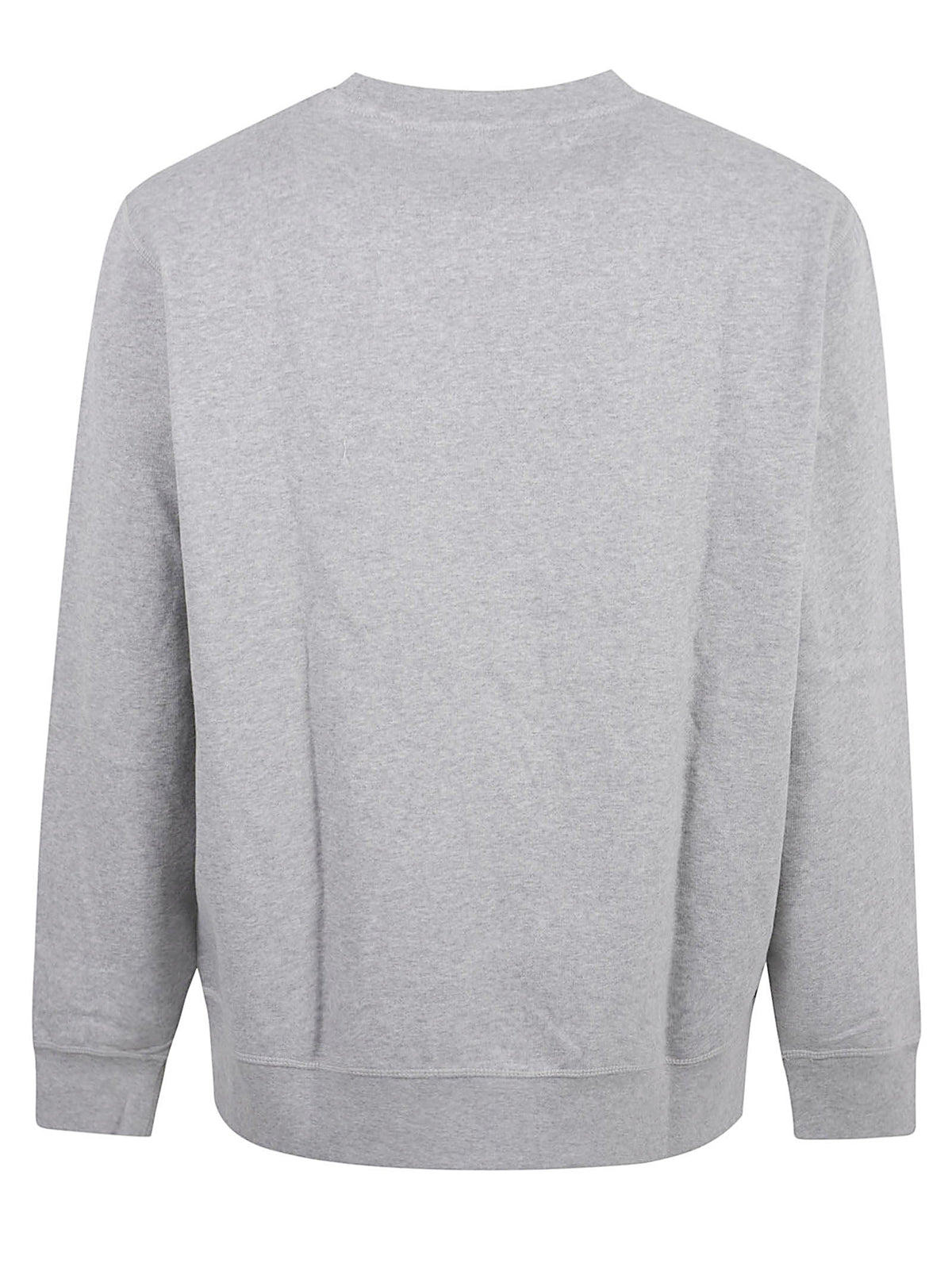 FELPA UOMO GIROCOLLO VARSITY ROUNDEL REG FLEECE CREW - TOMMY HILFIGER<BR/> MW0MW44953 P01 Light Grey Heather TOMMY 1 LINEA 