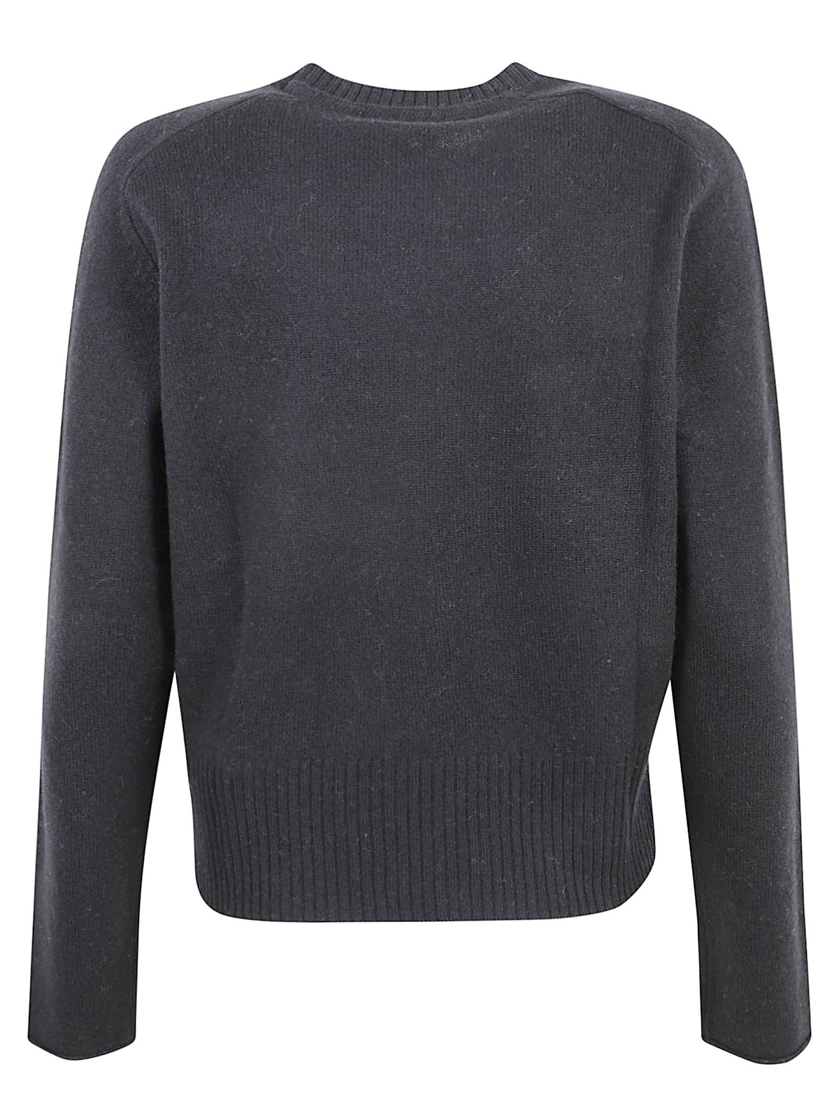 MAGLIONE GIROCOLLO DONNA C-NK SOFT WOOL JERSEY SLIM - TOMMY HILFIGER <BR/> WW0WW51432 BDS Black TOMMY 1 LINEA 
