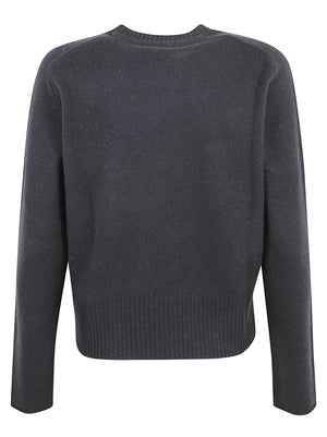 MAGLIONE GIROCOLLO DONNA C-NK SOFT WOOL JERSEY SLIM - TOMMY HILFIGER <BR/> WW0WW51432 BDS Black TOMMY 1 LINEA 