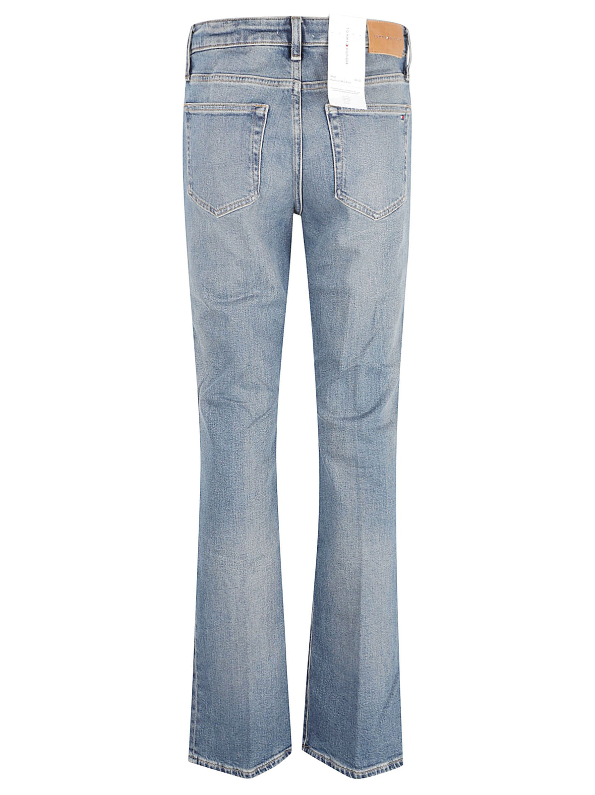 JEANS DONNA SKYE MID RISE BOOTCUT - TOMMY HILFIGER<BR/> WW0WW52183 1A8 OCEAN TOMMY 1 LINEA 