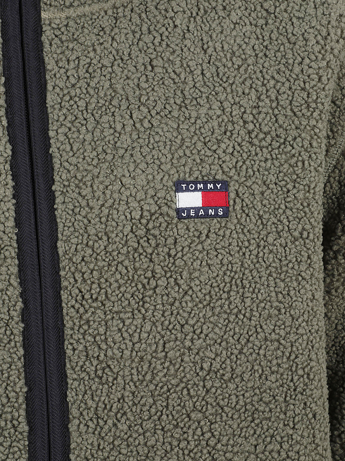 GIACCA UOMO CON CAPPUCCIO REG BADGE TEDDY ZIP - TOMMY JEANS<BR/> DM0DM19224 M04 ROCKY MOUNTAIN TOMMY HILFIGER 