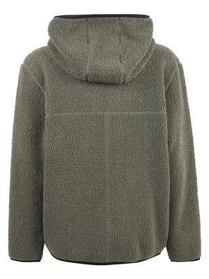 GIACCA UOMO CON CAPPUCCIO REG BADGE TEDDY ZIP - TOMMY JEANS<BR/> DM0DM19224 M04 ROCKY MOUNTAIN TOMMY HILFIGER 
